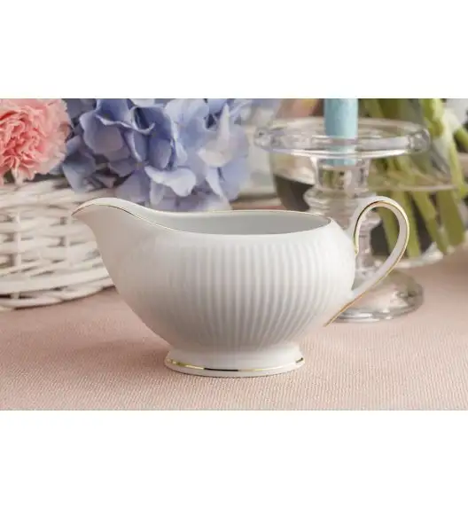 CHODZIEŻ DALIA 3612 ZŁOTA LINIA Serwis obiadowy 45 el / 12 osób / porcelana