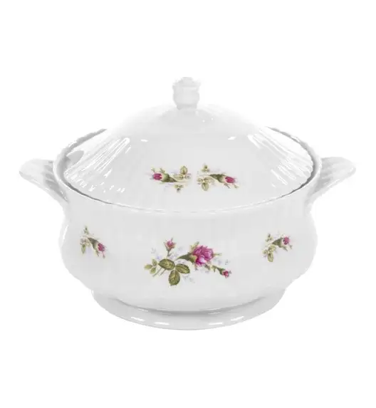 CHODZIEŻ IWONA B026 CHODZIESKA RÓŻA Zestaw obiadowo-kawowy 84 el / 12 osób / porcelana