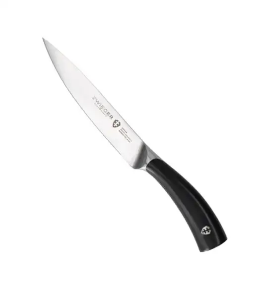 ZWIEGER OBSIDIAN Komplet 5 noży kuchennych / niemiecka stal nierdzewna