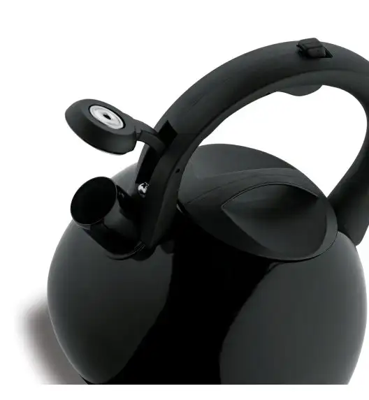 KonigHOFFER MILES II Czajnik 2,7 l / stal nierdzewna / czarny / gaz i indukcja