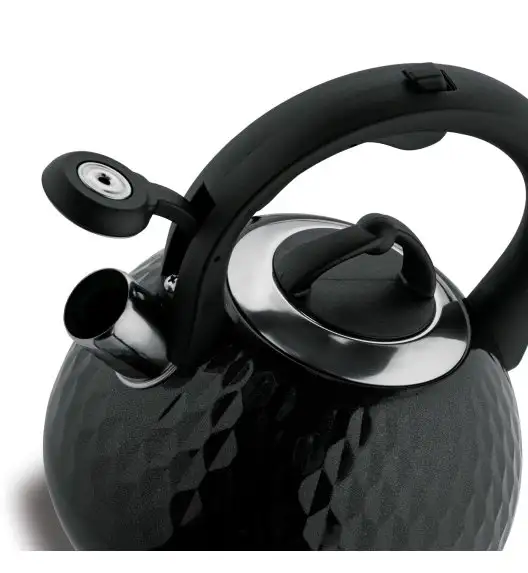 KonigHOFFER MALCOLM Czajnik 2,5 l czarny / stal nierdzewna / gaz i indukcja