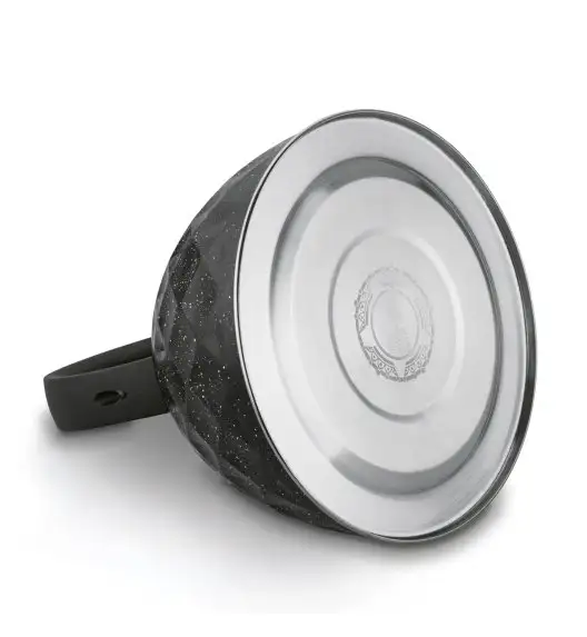 KonigHOFFER ETNA Czajnik 3 l / srebrne detale / czarny marble / gaz i indukcja