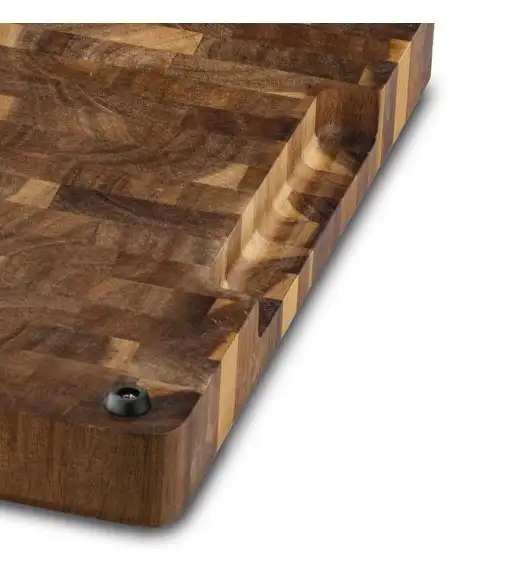 STARKE PRO Deska do krojenia i serwowania 47x37x3,5 cm / akacjowa / z nóżkami