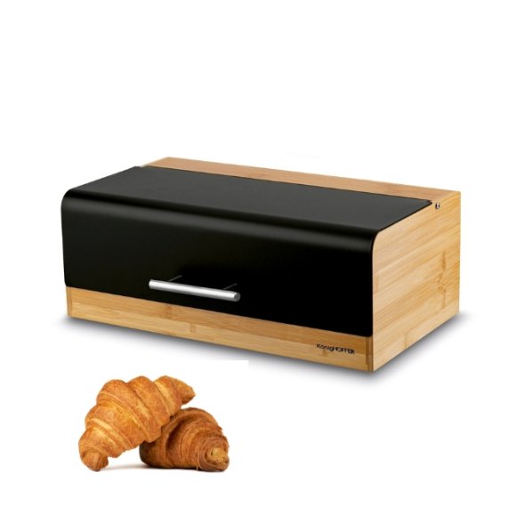 KONIGHOFFER FRESCO CHLEBAK CZARNY 36X20X13,5CM BAMBUSOWY