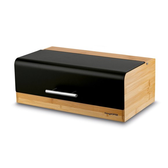 KONIGHOFFER FRESCO CHLEBAK CZARNY 36X20X13,5CM BAMBUSOWY