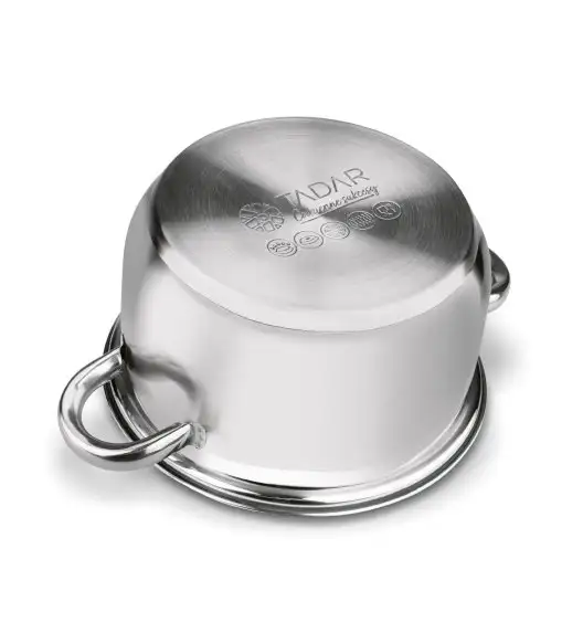 TADAR SELVA KPL.GARNKÓW 8 ELEM. INDUKCJA (14,16,18,20 CM) SATYNA