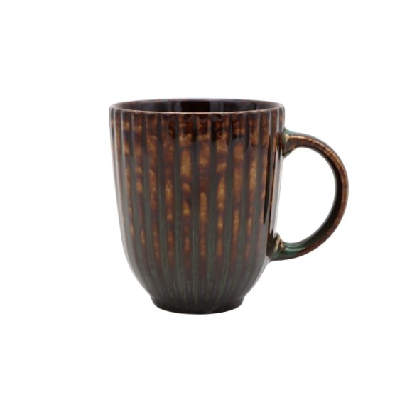 LUBIANA STONEWARE CERAMIC | JADE - BRONZE | Kubek 350 ml | ceramika