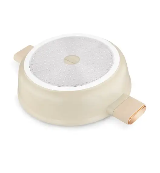 STARKE PRO STARLET PATELNIA KRÓT. UCH. Z POKRYWKĄ BEIGE 28X8CM