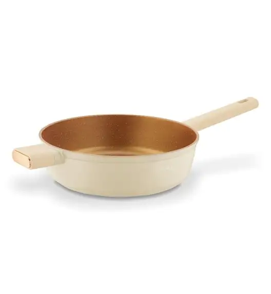 STARKE PRO STARLET PATELNIA Z POKRYWKĄ BEIGE 28X8CM