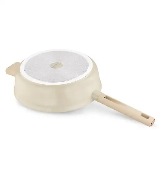 STARKE PRO STARLET PATELNIA Z POKRYWKĄ BEIGE 28X8CM