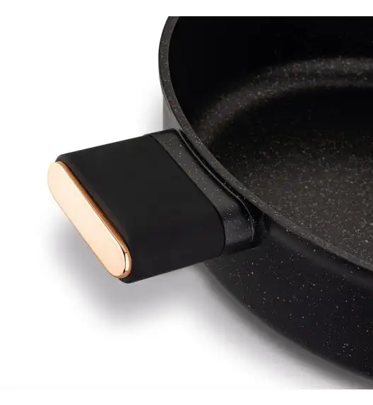 STARKE PRO STARLET PATELNIA Z POKRYWKĄ BLACK 28X8CM