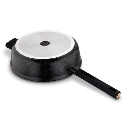 STARKE PRO STARLET PATELNIA Z POKRYWKĄ BLACK 28X8CM