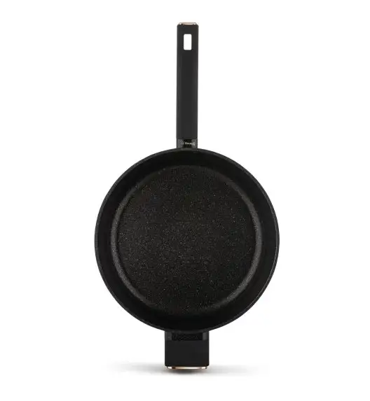 STARKE PRO STARLET PATELNIA Z POKRYWKĄ BLACK 28X8CM