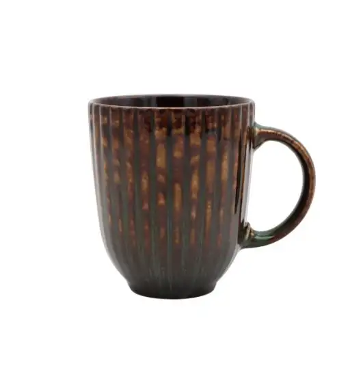 LUBIANA STONEWARE CERAMIC | JADE - BRONZE | Kubek 350 ml x 12 SZTUK | ceramika