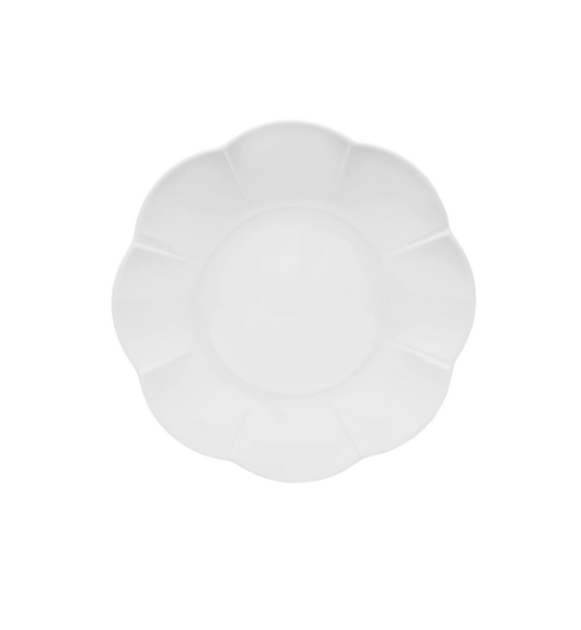 LUBIANA NAOMI Serwis obiadowy 6 osób / 18 elementów | biała porcelana