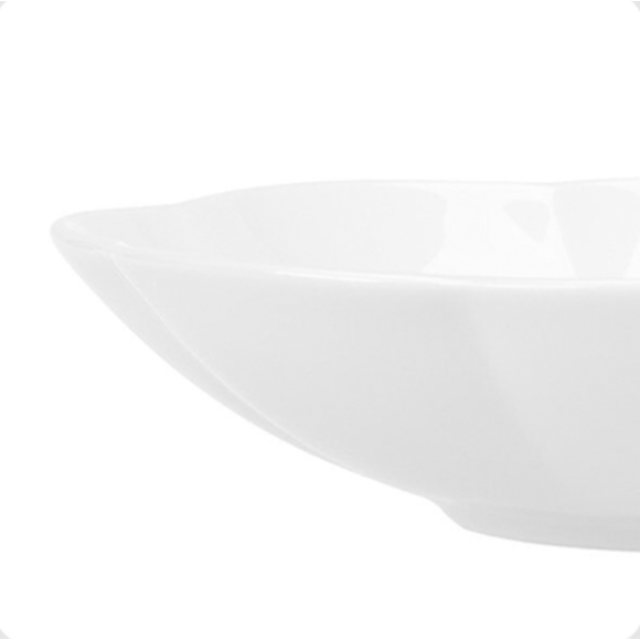 LUBIANA NAOMI Serwis obiadowy 12 osób / 36 elementów | biała porcelana