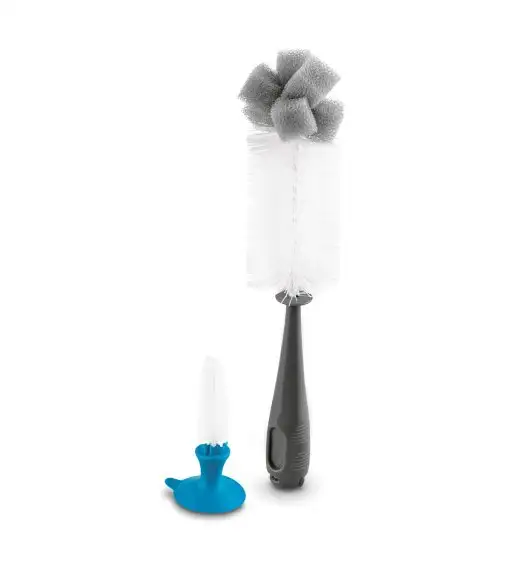 TADAR SZCZOTKA 2W1 Z PRZYSSAWKĄ I MINI SZCZOTKĄ 27X5CM