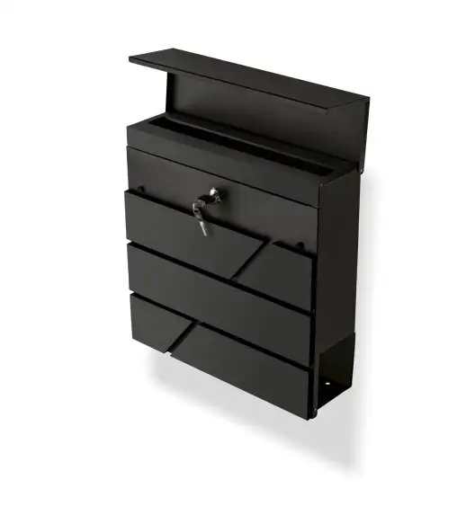 TADAR SKRZYNKA NA LISTY REMO ANTRACYT 37X37X10CM