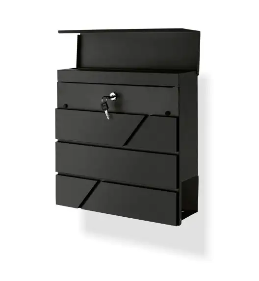 TADAR SKRZYNKA NA LISTY REMO ANTRACYT 37X37X10CM