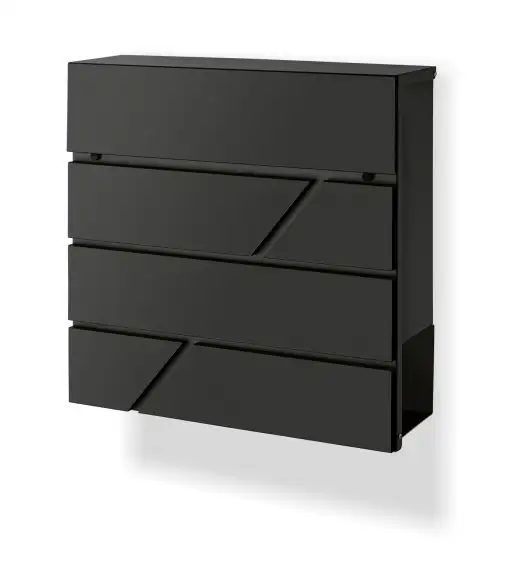 TADAR SKRZYNKA NA LISTY REMO ANTRACYT 37X37X10CM