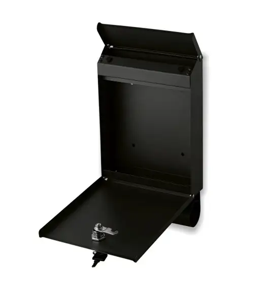 TADAR SKRZYNKA NA LISTY Z TUBĄ ANTRACYT+SS 31X18,5X5,5CM