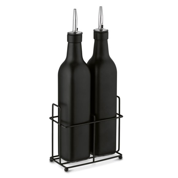 TADAR SZ.KPL.2 BUTELEK NA OCET I OLIWĘ 500ML + STOJAK