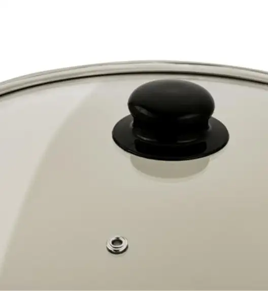 TADAR EMALIOWANY GARNEK 26CM O KURCZAKI....POKRYWA/SZ