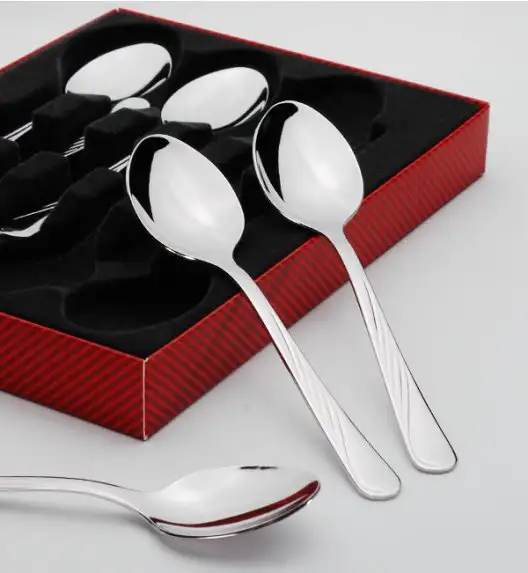 GERLACH CELESTIA 04A Komplet Łyżeczki do herbaty 12 el w pudełku dla 12 osób / połysk