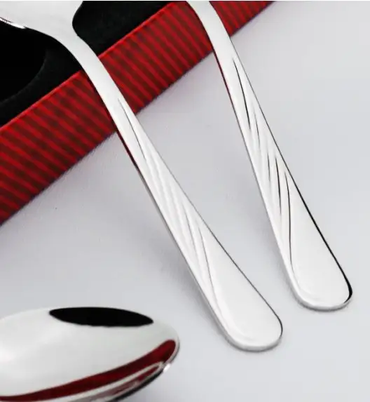 GERLACH CELESTIA 04A Komplet Łyżeczki do herbaty 12 el w pudełku dla 12 osób / połysk