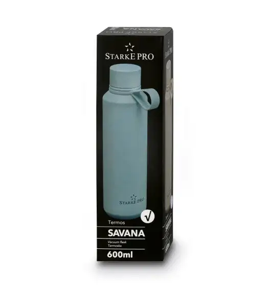 STARKE PRO SAVANA BUTELKA TERMICZNA 600ML NIEBIESKA