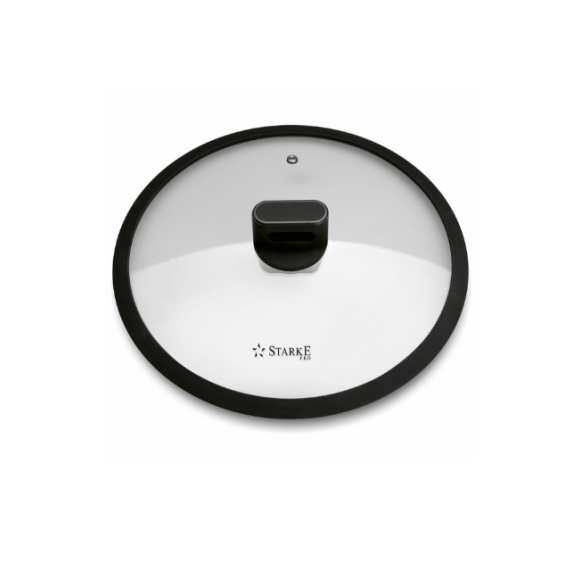 STARKE PRO Pokrywka uniwersalna 20 cm | szkło | silikonowy rant