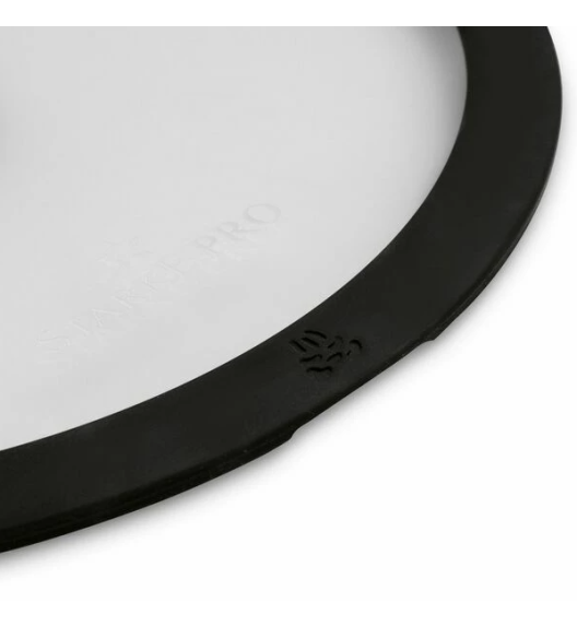 STARKE PRO Pokrywka uniwersalna 24 cm | szkło | silikonowy rant