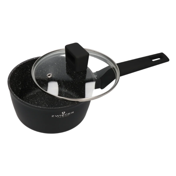 ZWIEGER FORTE Komplet garnków z pokrywkami 10 el / 16, 18, 20, 24, 28 cm / aluminium