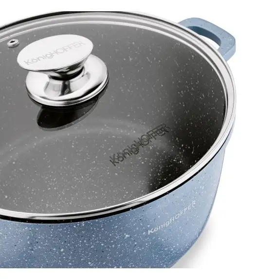 KONIGHOFFER KPL.GARNKÓW ALUM. POLLO 8EL.(16,20,24,28) Z/P BLUE + 2 NAKŁADKI