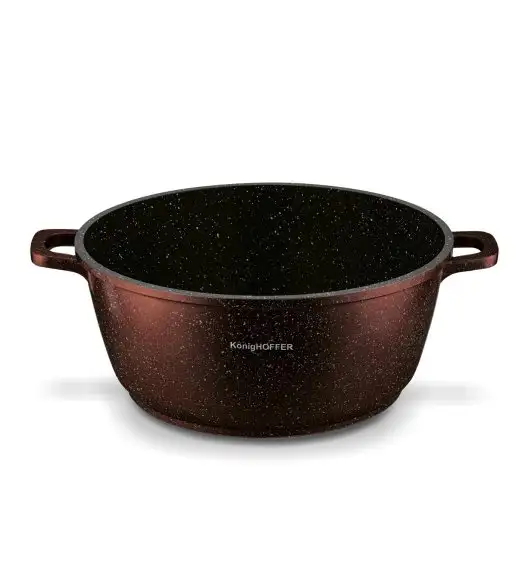 KONIGHOFFER KPL.GARNKÓW ALUM. POLLO 8EL.(16,20,24,28) Z/P BROWN + 2 NAKŁADKI