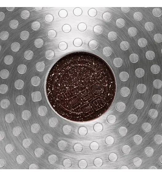 KONIGHOFFER KPL.GARNKÓW ALUM. POLLO 8EL.(16,20,24,28) Z/P BROWN + 2 NAKŁADKI