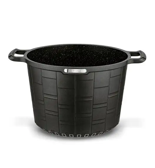 STARKE PRO CROWS MARBLE GARNEK Z POKRYWĄ 24X17,5CM 6,5L