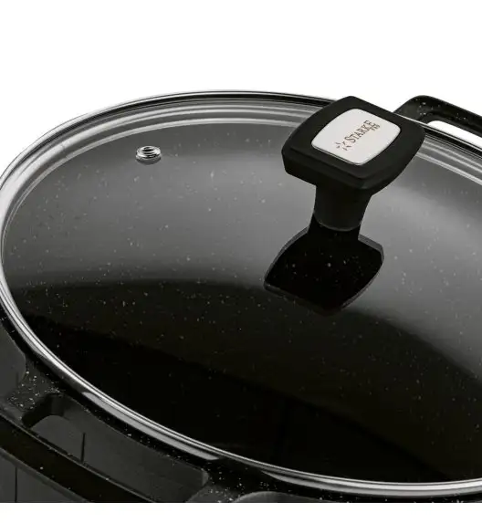 STARKE PRO CROWS MARBLE GARNEK Z POKRYWĄ 24X17,5CM 6,5L