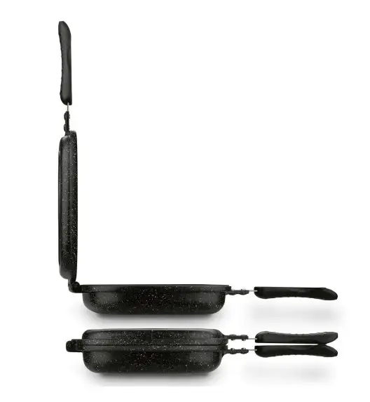 KONIGHOFFER PATELNIA DWUSTRONNA, ZAMYKANA DOPPIO MARBLE 32X24X7,5 CM INDUKCJA