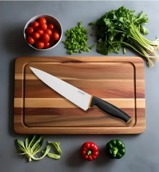 FISKARS CONTROL+ Nóż Szefa Kuchni 20 cm / japońska stal nierdzewna