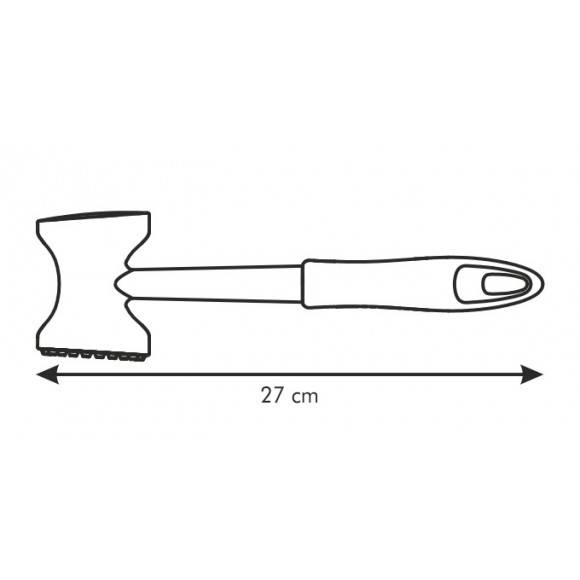 TESCOMA PRESTO Tłuczek do mięsa dwustronny, 27 cm