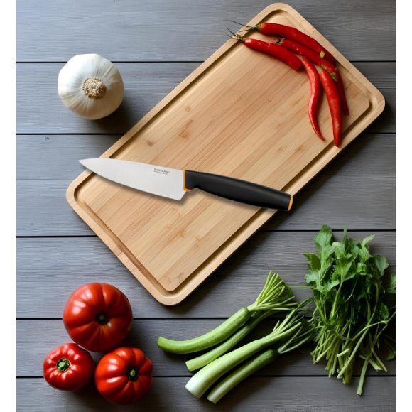 FISKARS CONTROL+ Nóż Szefa Kuchni 12 cm / japońska stal nierdzewna