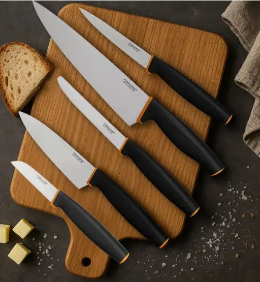 FISKARS CONTROL+ Komplet 5 noży / japońska stal nierdzewna