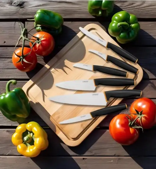 FISKARS CONTROL+ Komplet 6 noży / japońska stal nierdzewna