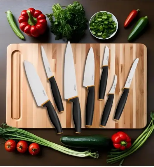 FISKARS CONTROL+ Komplet 7 noży / japońska stal nierdzewna