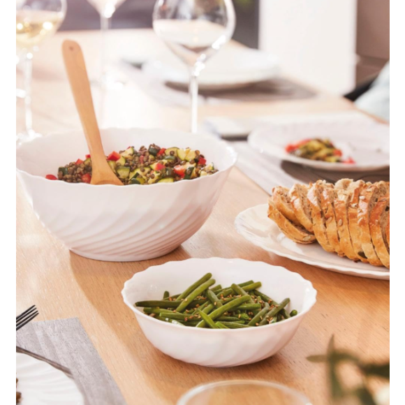 LUMINARC TRIANON Salaterka 18 cm / szkło hartowane