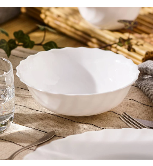 LUMINARC TRIANON Salaterka 16 cm / 500 ml / szkło hartowane