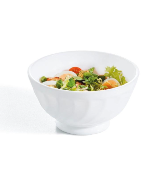 LUMINARC TRIANON 12 szt - Salaterka na stopce 13 cm / szkło hartowane