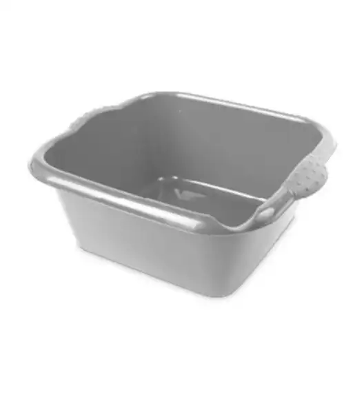 TADAR MISKA KWADRATOWA TUB 6L SREBRNA