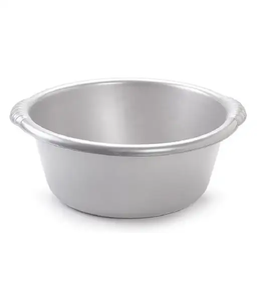 TADAR MISKA OKRĄGŁA TUB 25L SREBRNA